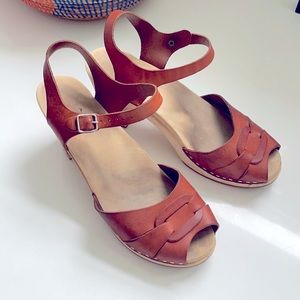 Swedish Hasbeens Clog Sandals